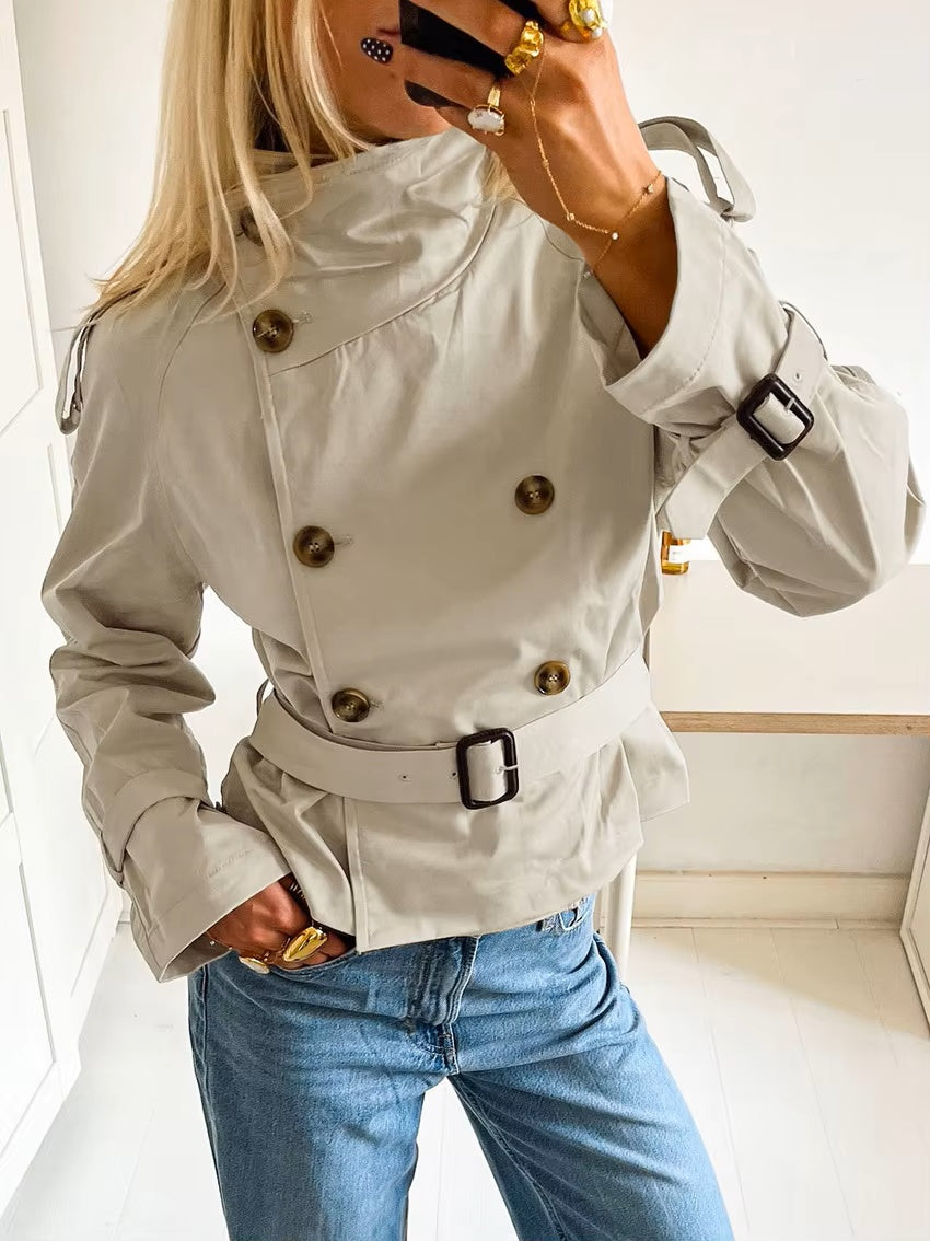 Amelie Belted Trench Coat