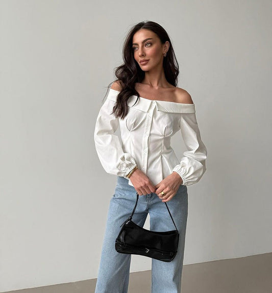 Rhea Off-Shoulder Top