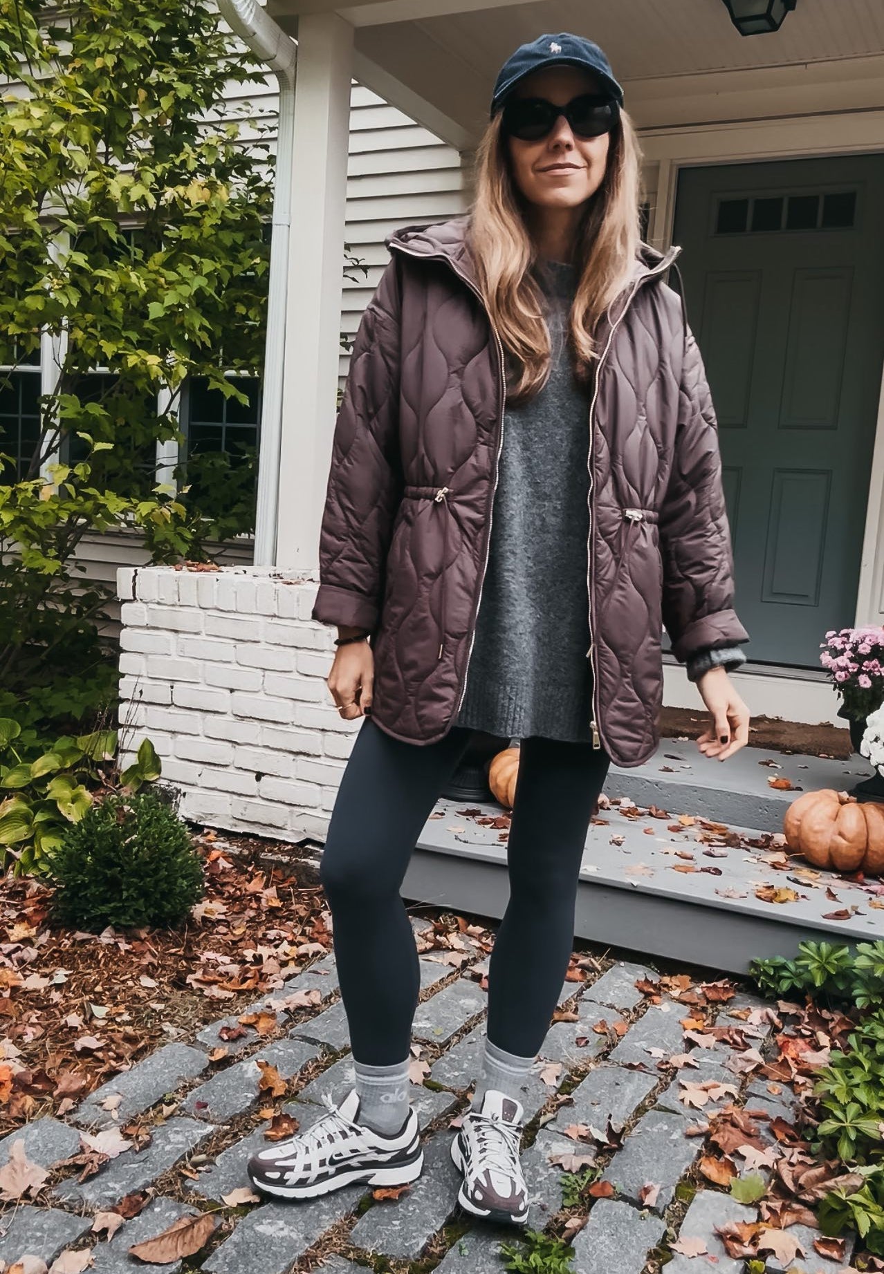 ZEYA - Abbie Hooded Quilted Jacket with Drawstring