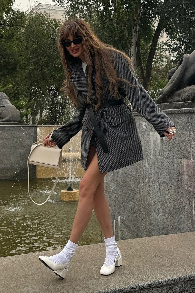 ZEYA - Amy Structured Tweed Coat