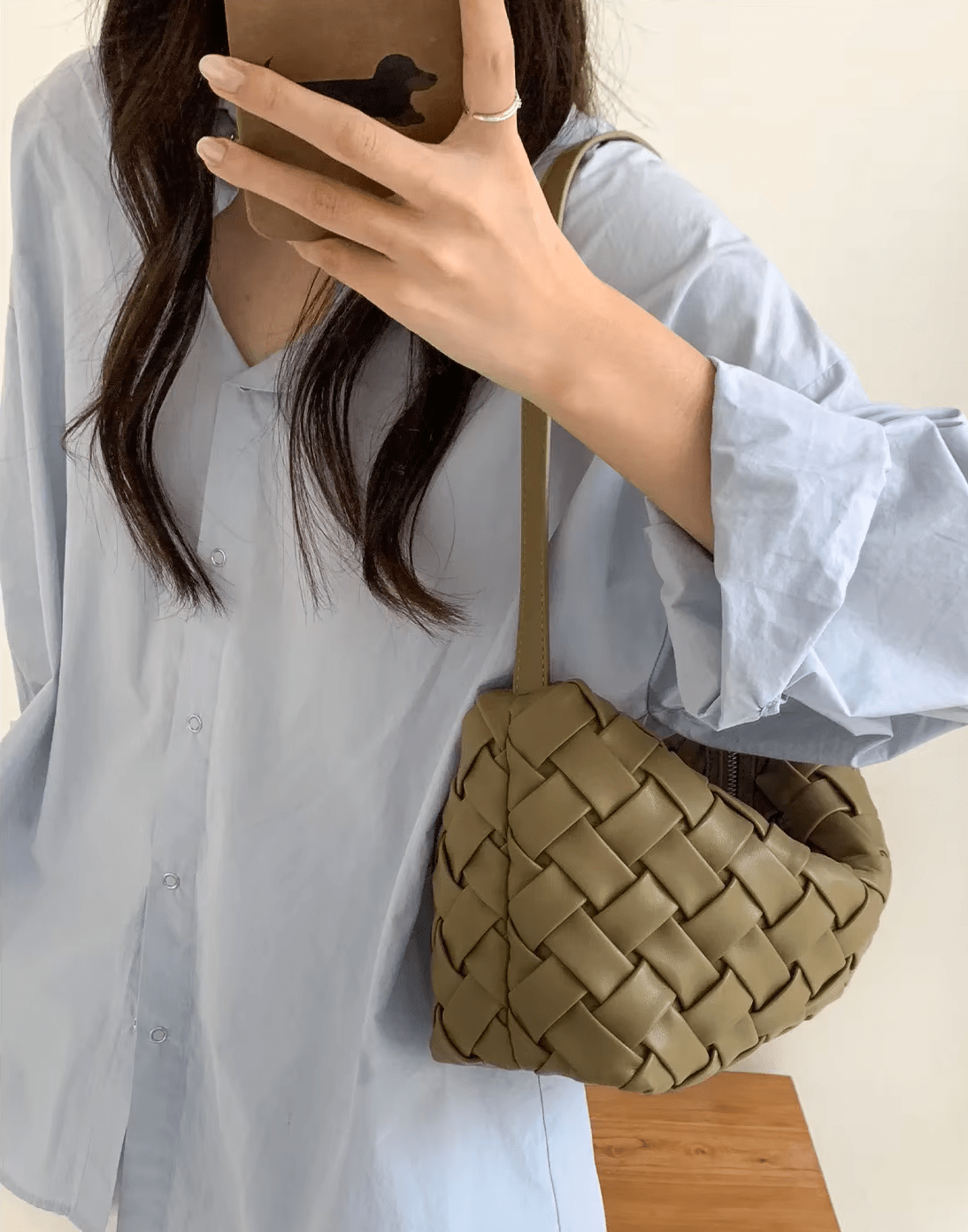 ZEYA - Annie Minimalist Hobo Shoulder Bag