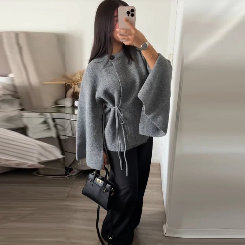 ZEYA - Anya Slit Batwing Cardigan