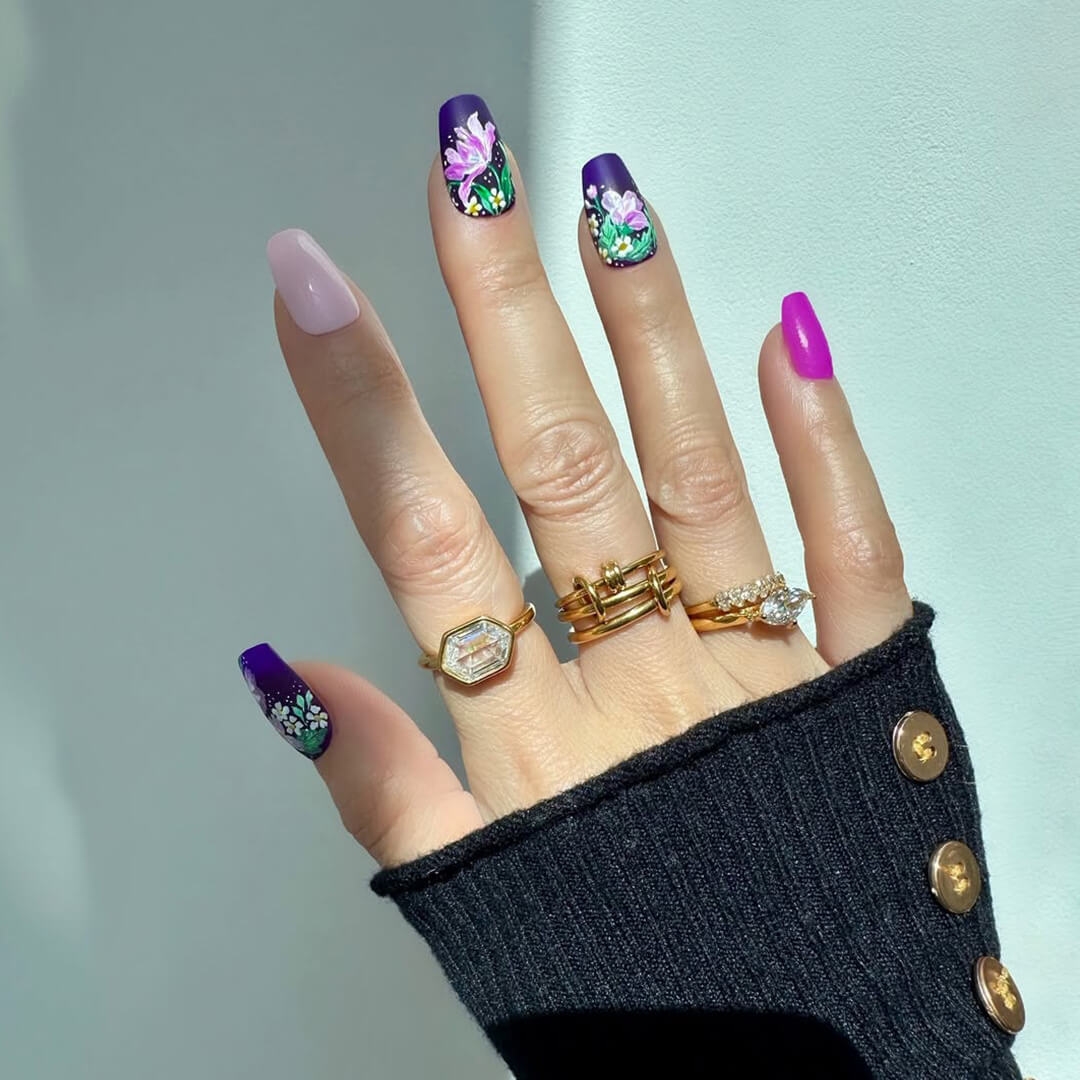 ZEYA - Aura Plain Interlocking Ring