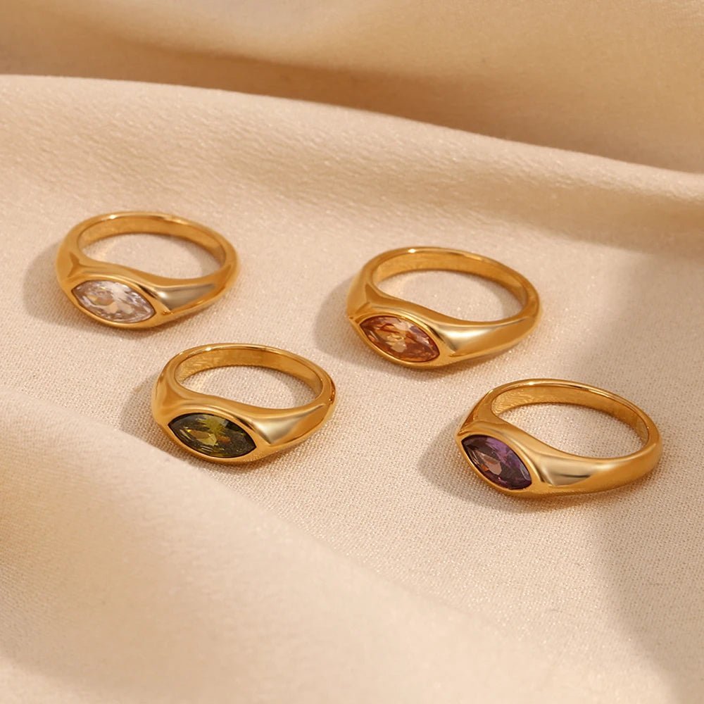 ZEYA - Aurora Zircon Ring