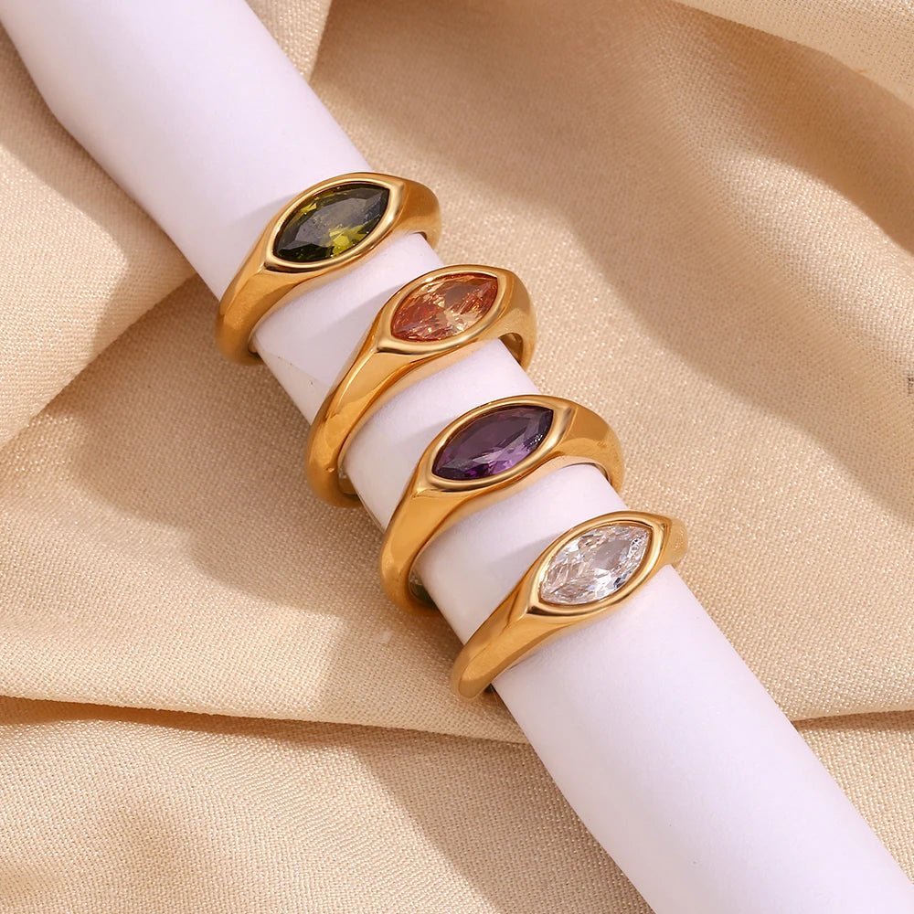 ZEYA - Aurora Zircon Ring