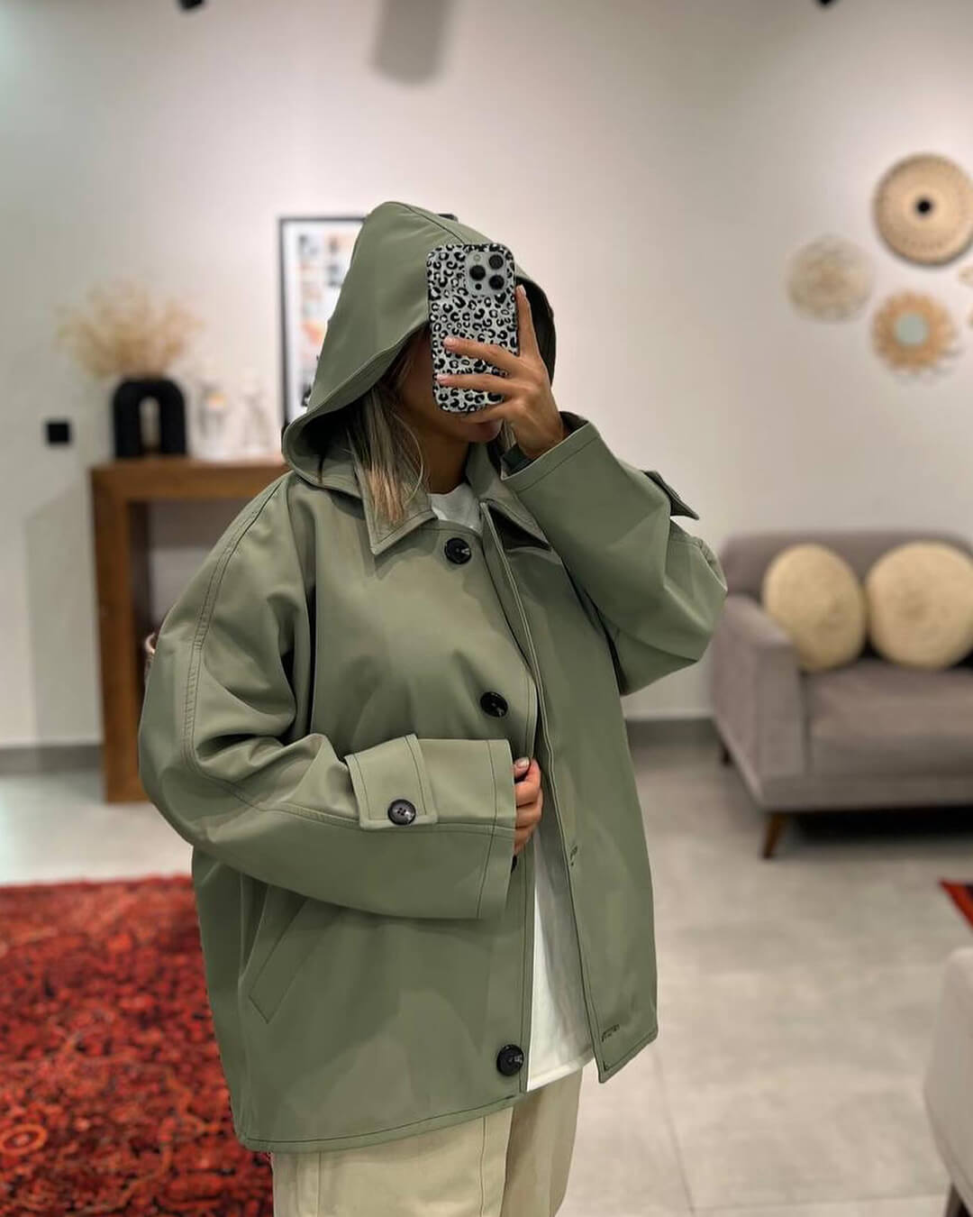 ZEYA - Bella Hooded Windbreaker Jacket