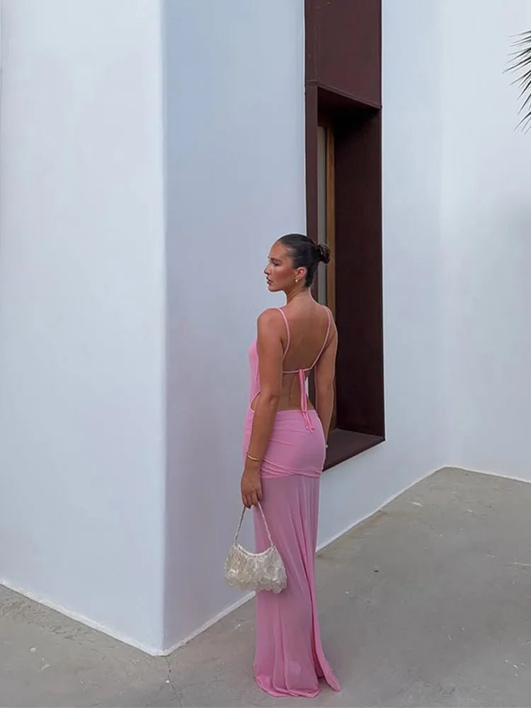 ZEYA - Bethany Twist Cut Out Maxi Dress