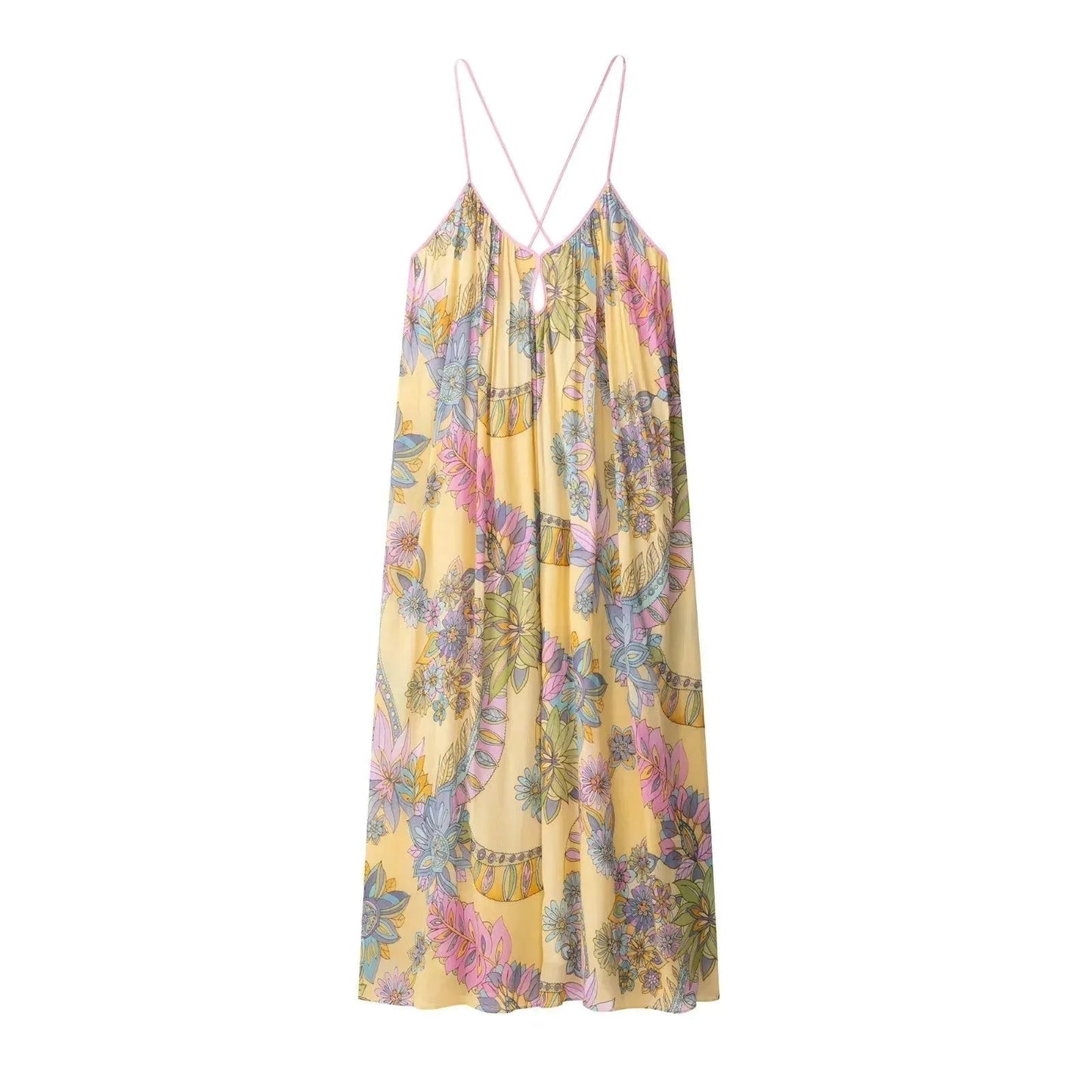 ZEYA - Betty Floral Chiffon Cami Dress