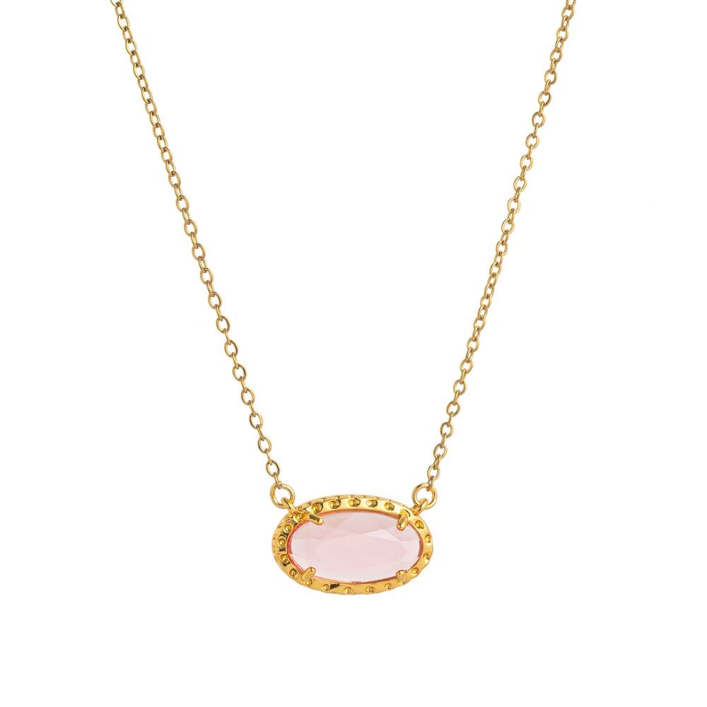 ZEYA - Blythe Natural Stone Necklace