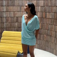 Brena Ruched Mini Dress