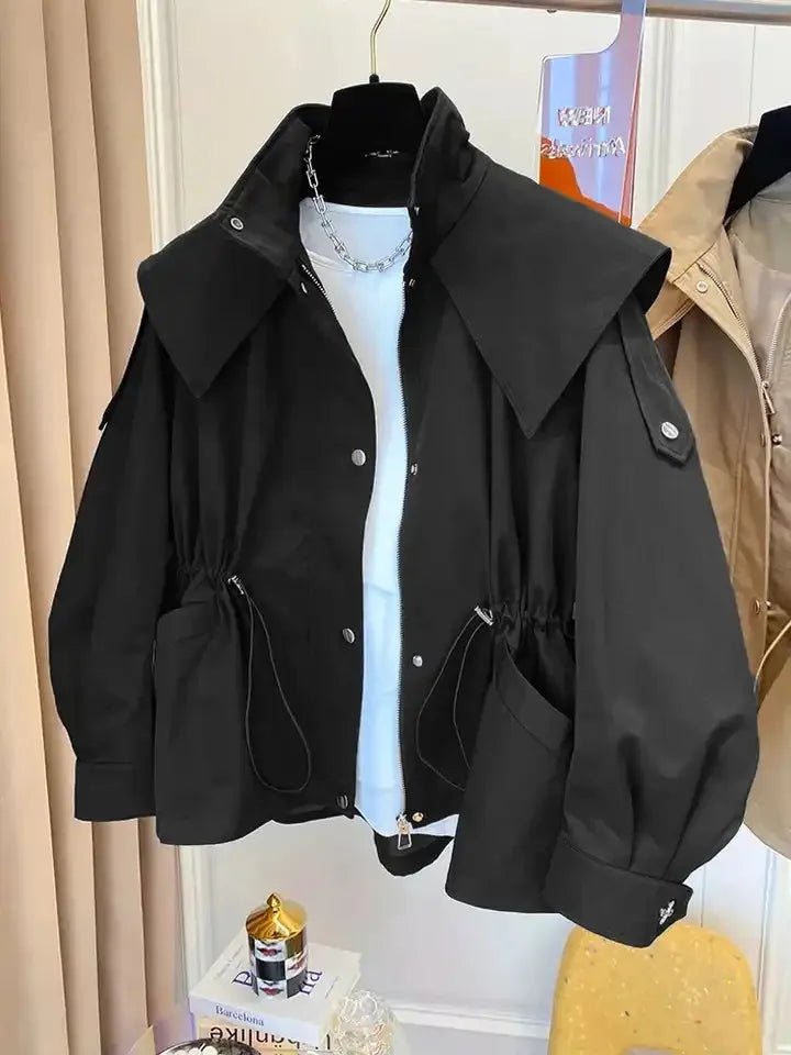 ZEYA - Brittany Hooded Short Trench Coat