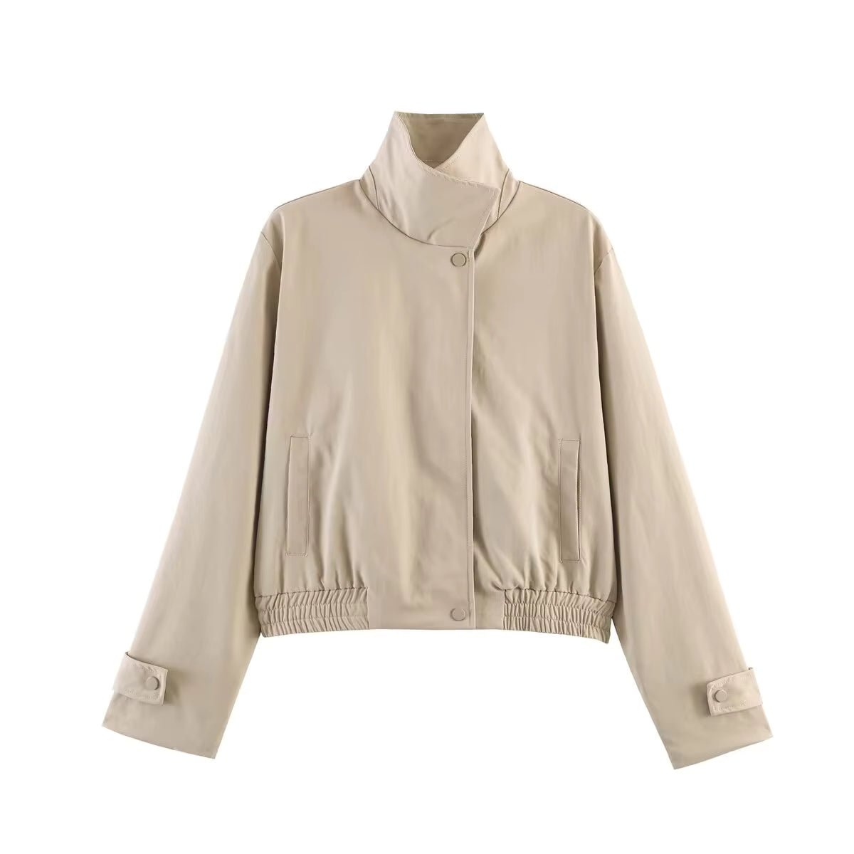 ZEYA - Carla High Neck Zip Jacket