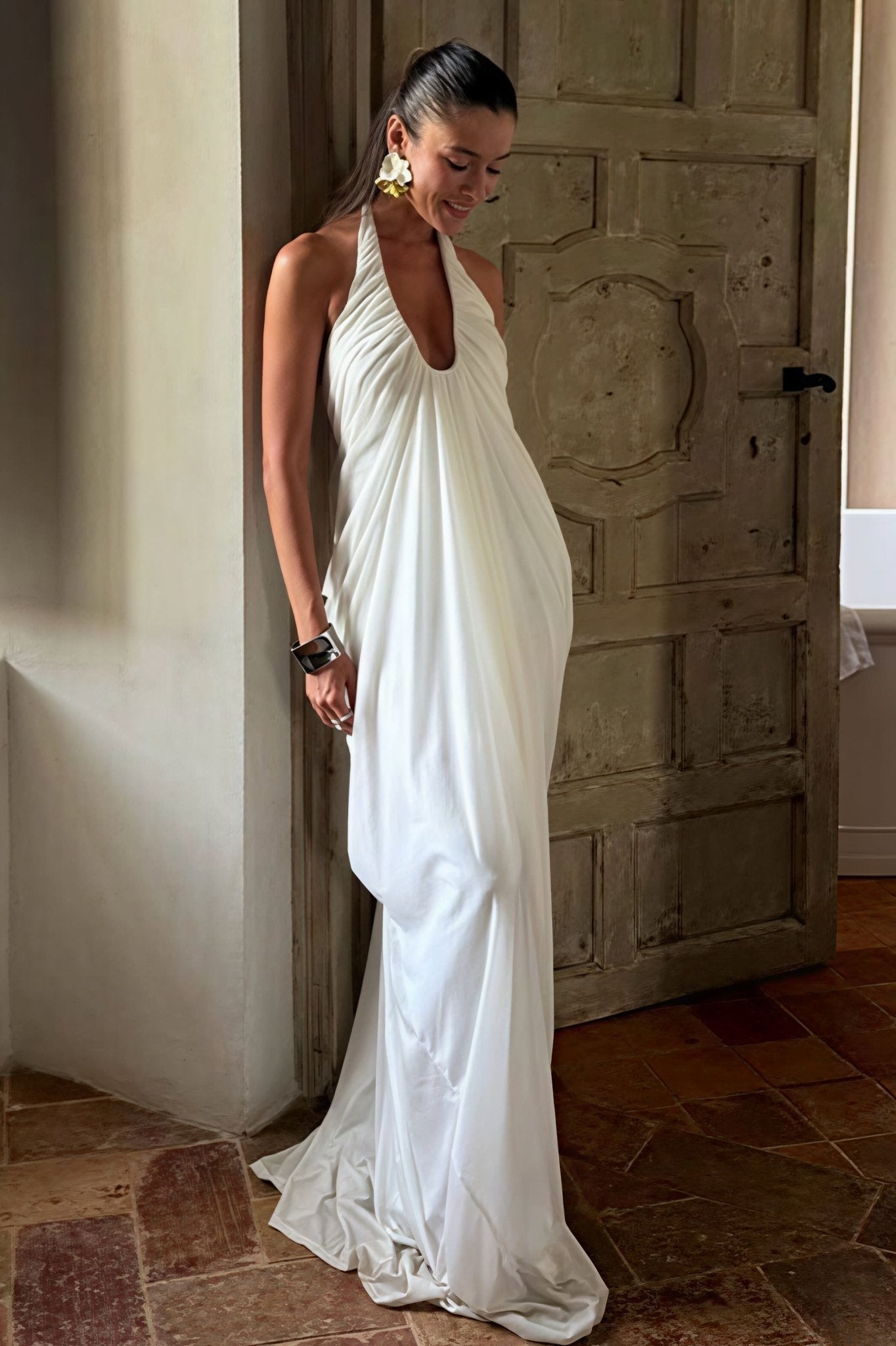 ZEYA - Celia Ruffled Tulle Maxi Dress