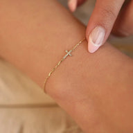 Nea Cross Bracelet
