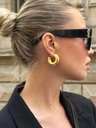 Classic Chunky Statement Hoops