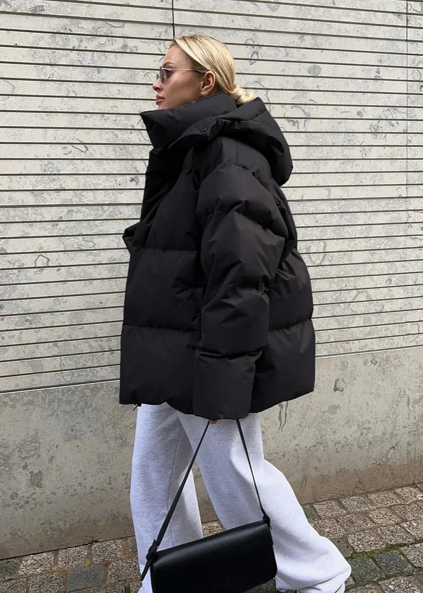 ZEYA - Daniela High Neck Puffer Jacket