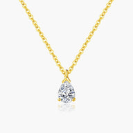 Daphne Pear Cut Zirconia Pendant Necklace