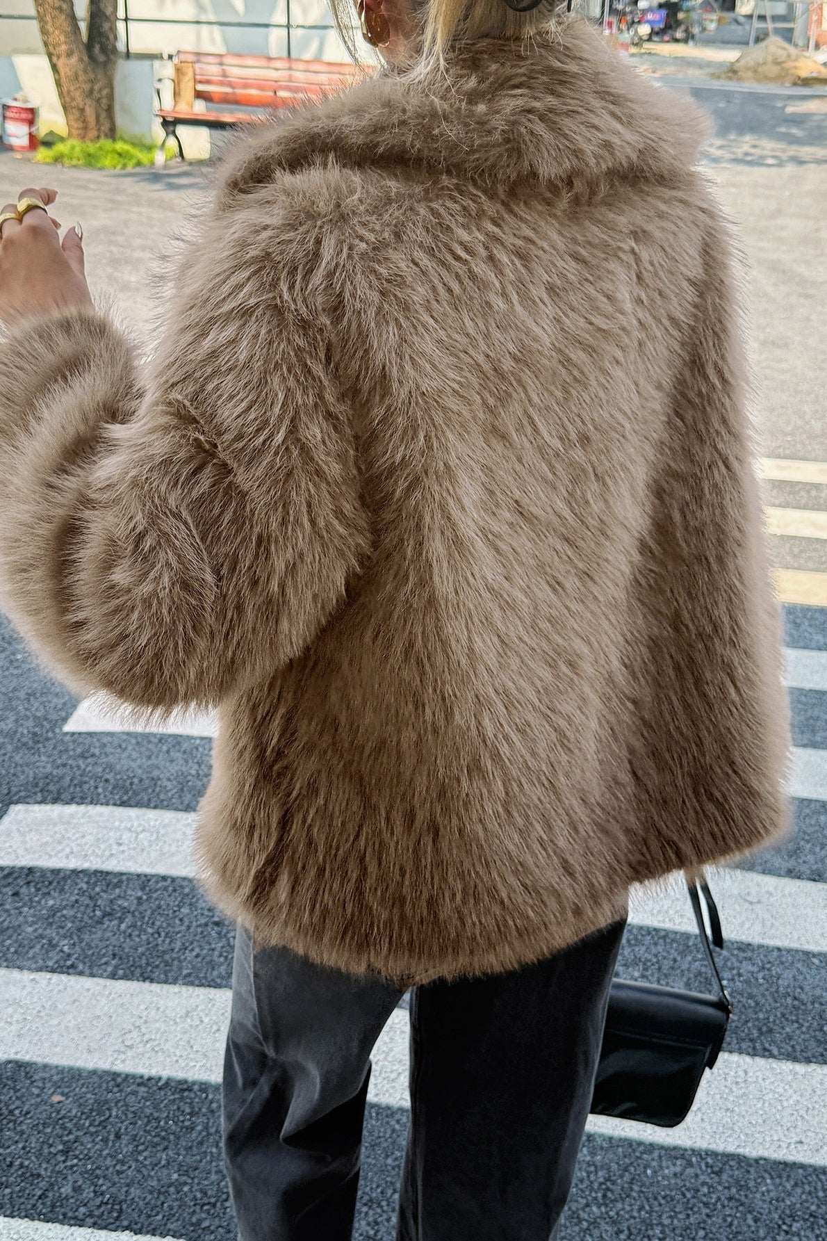 ZEYA - Desiree faux fur Coat