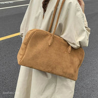 Dominica Suede Shoulder Bag