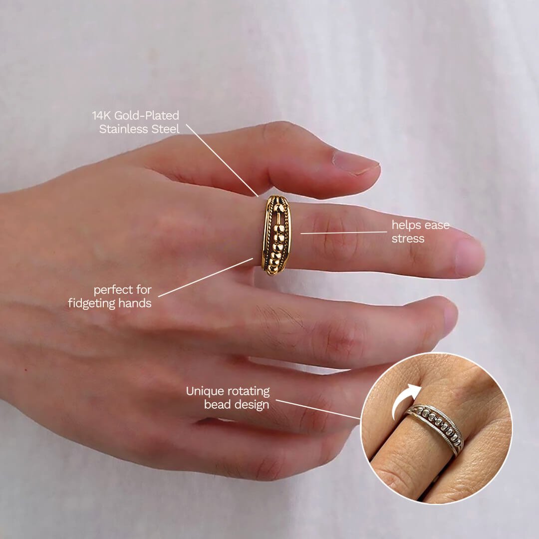 ZEYA - Eloise Anxiety Spinner Ring