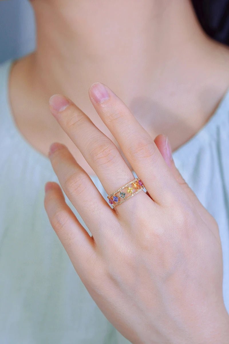 ZEYA - Emily Rainbow Ring