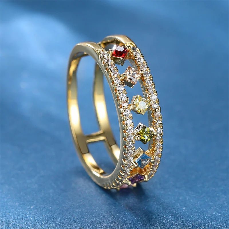 ZEYA - Emily Rainbow Ring
