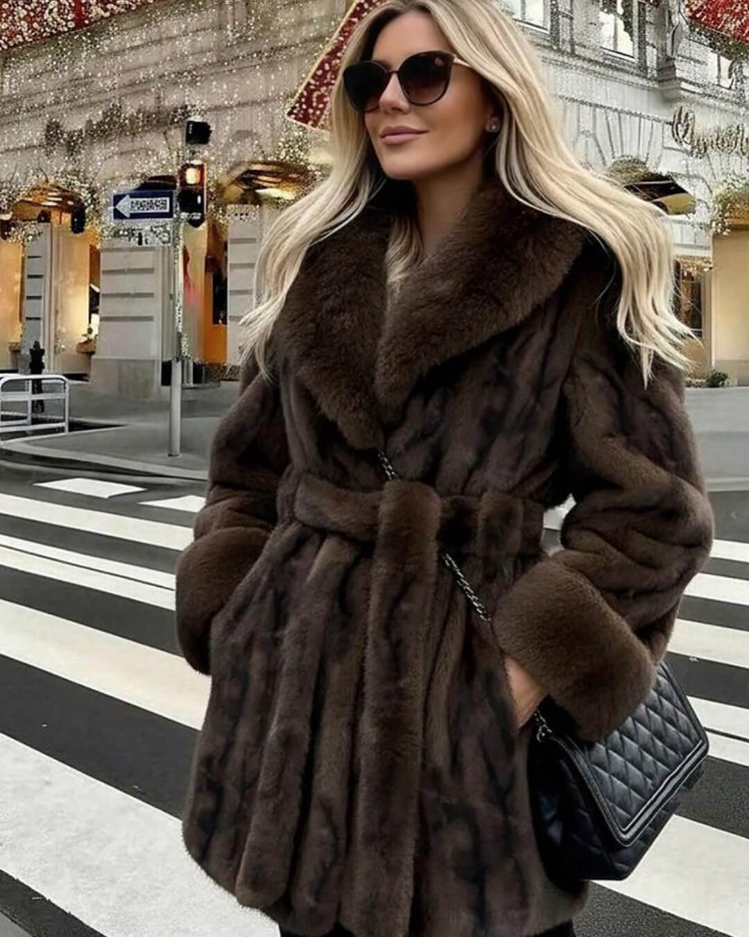 ZEYA - Erica Faux Fur Coat