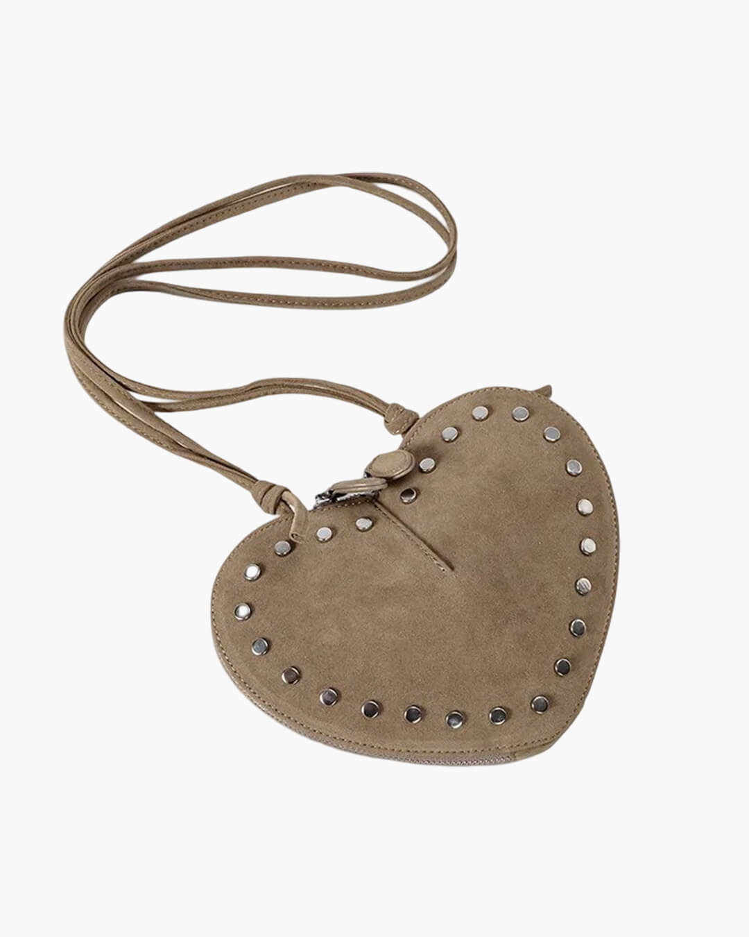 ZEYA - Esther Vintage Faux Suede Crossbody Bag