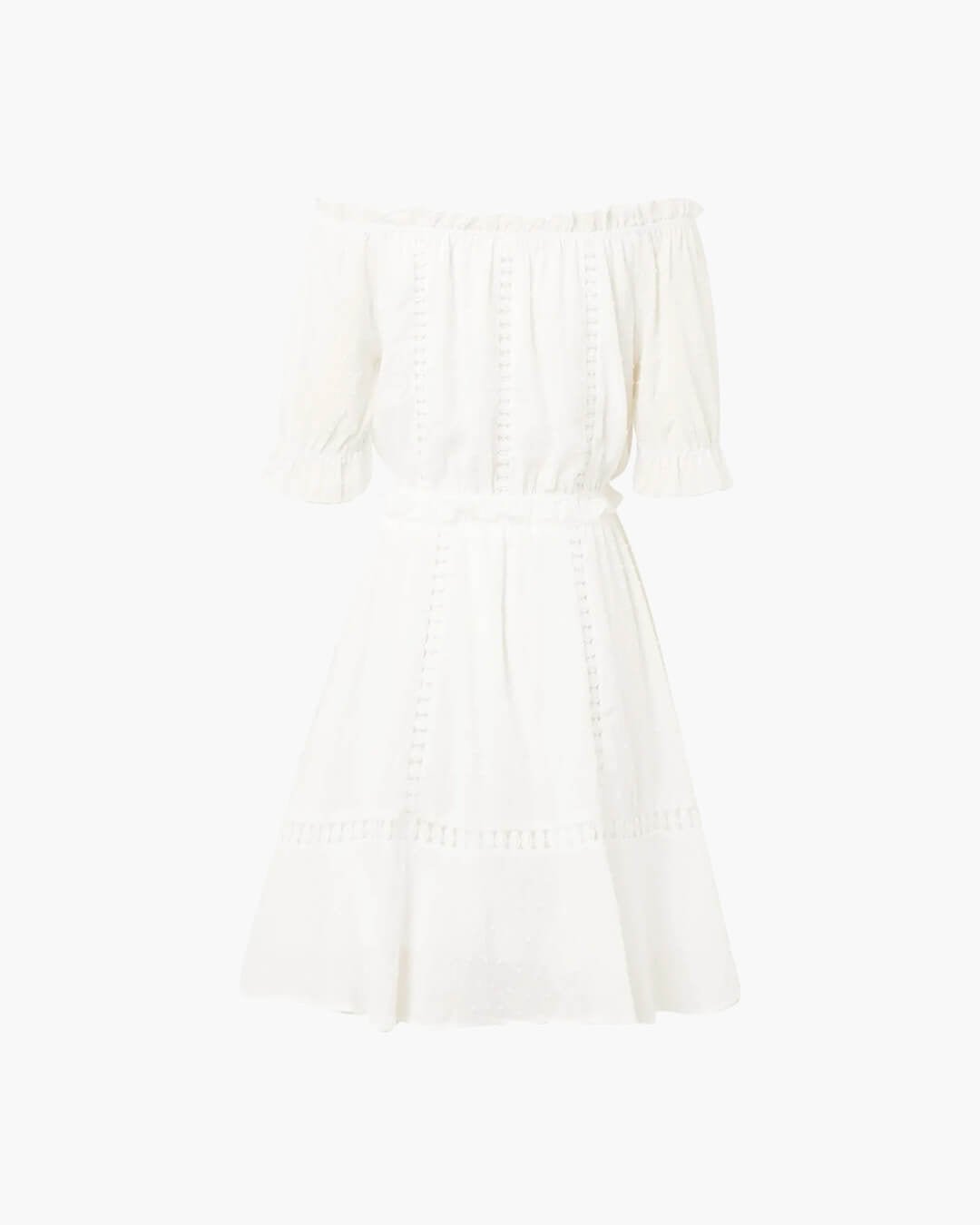 ZEYA - Floriana Swiss Dot Ruffled Two - Piece Set