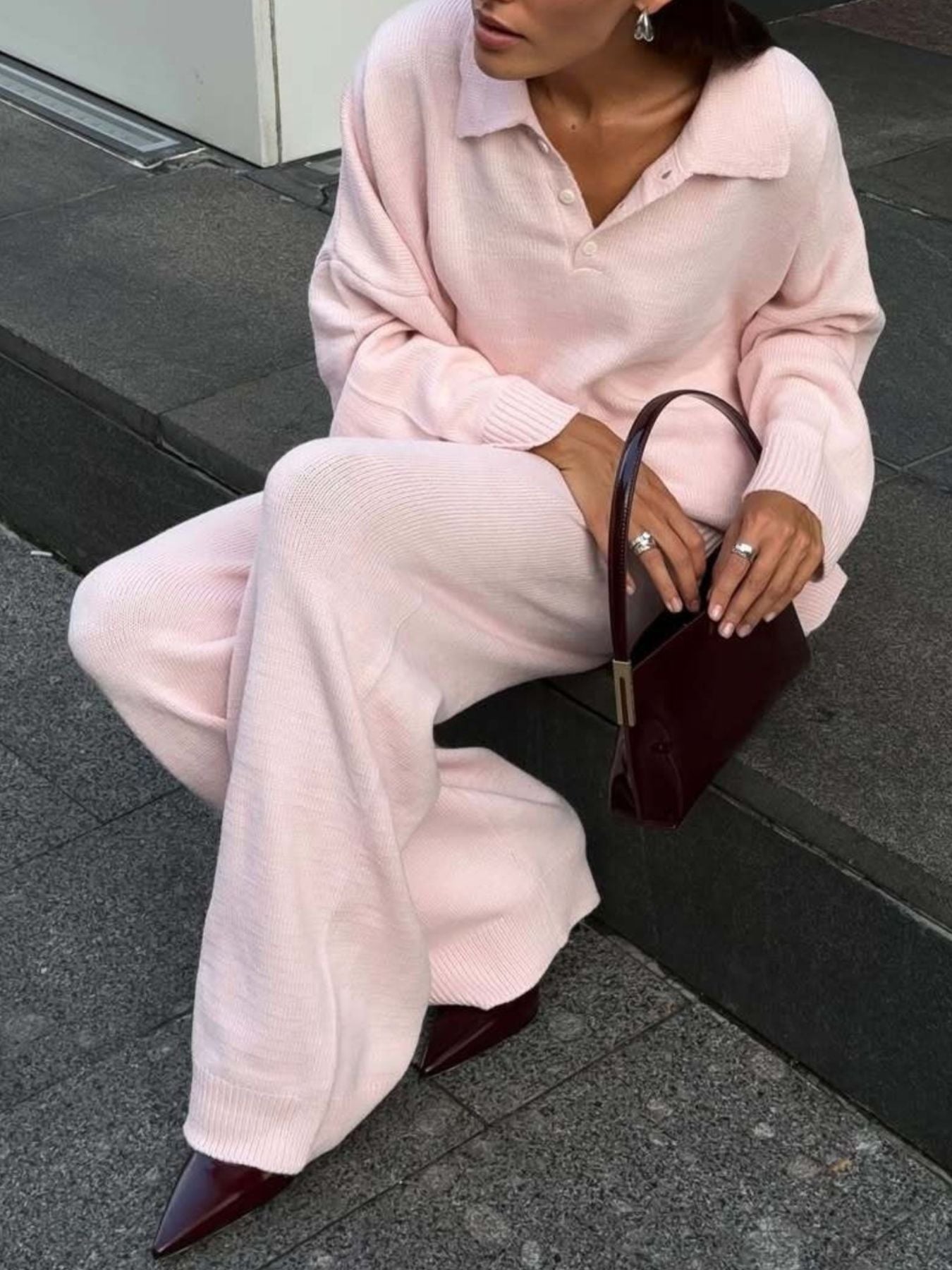 ZEYA - Francely Knit Loungewear Set