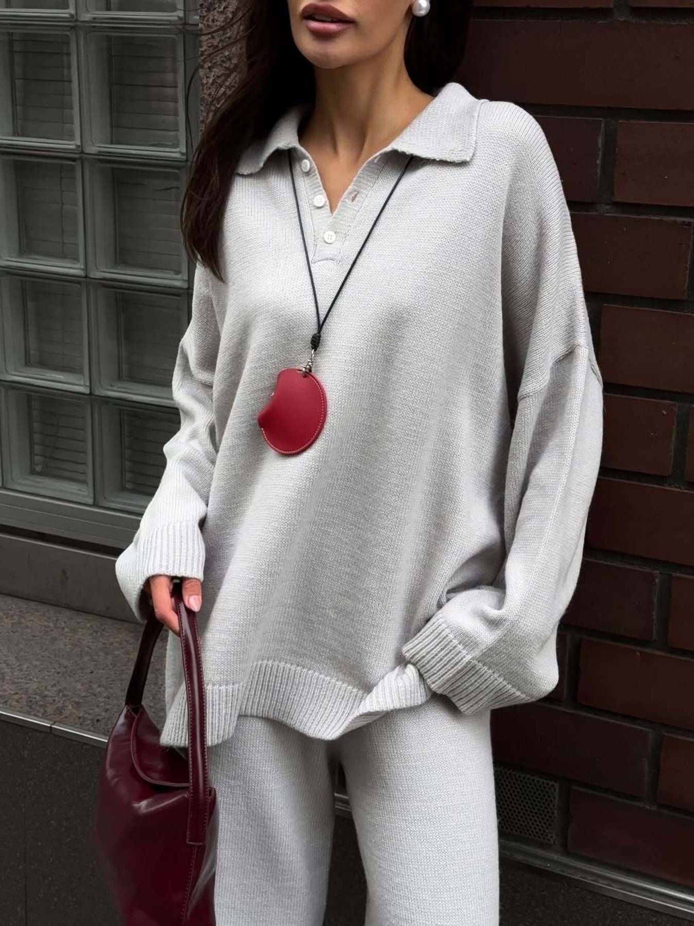 ZEYA - Francely Knit Loungewear Set