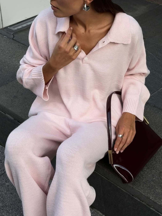 ZEYA - Francely Knit Loungewear Set
