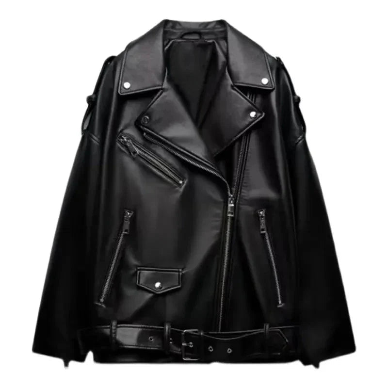ZEYA - Gaea Biker Leather Jacket