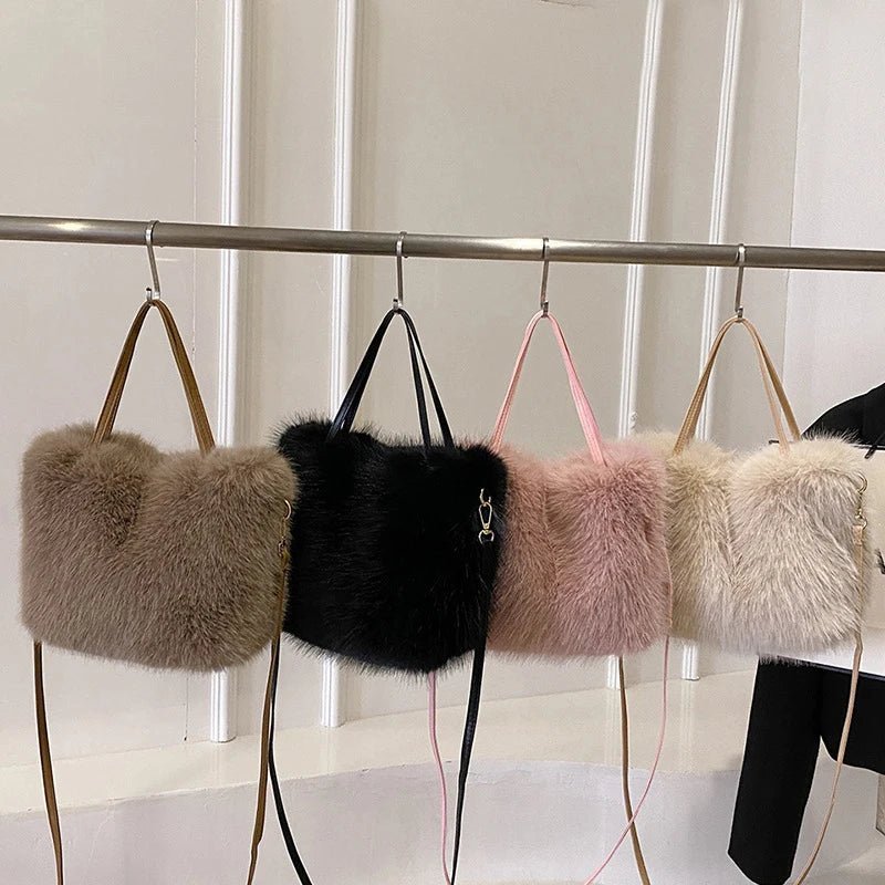 ZEYA - Giselle Faux Fur Crossbody Bag