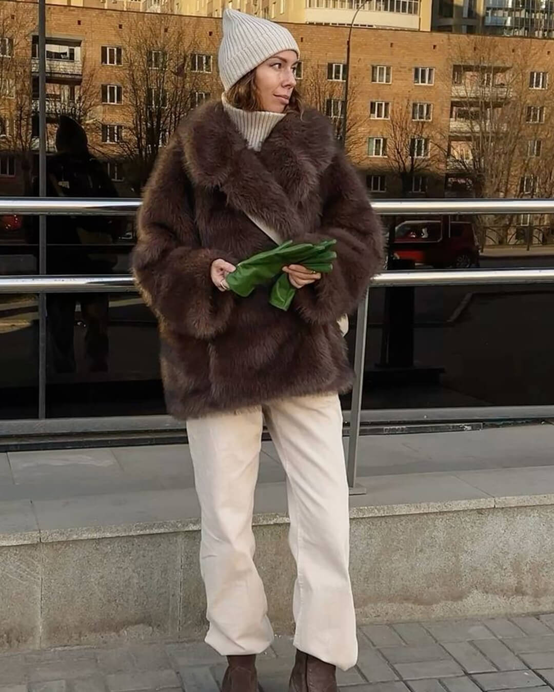 ZEYA - Greta Faux Fur Coat