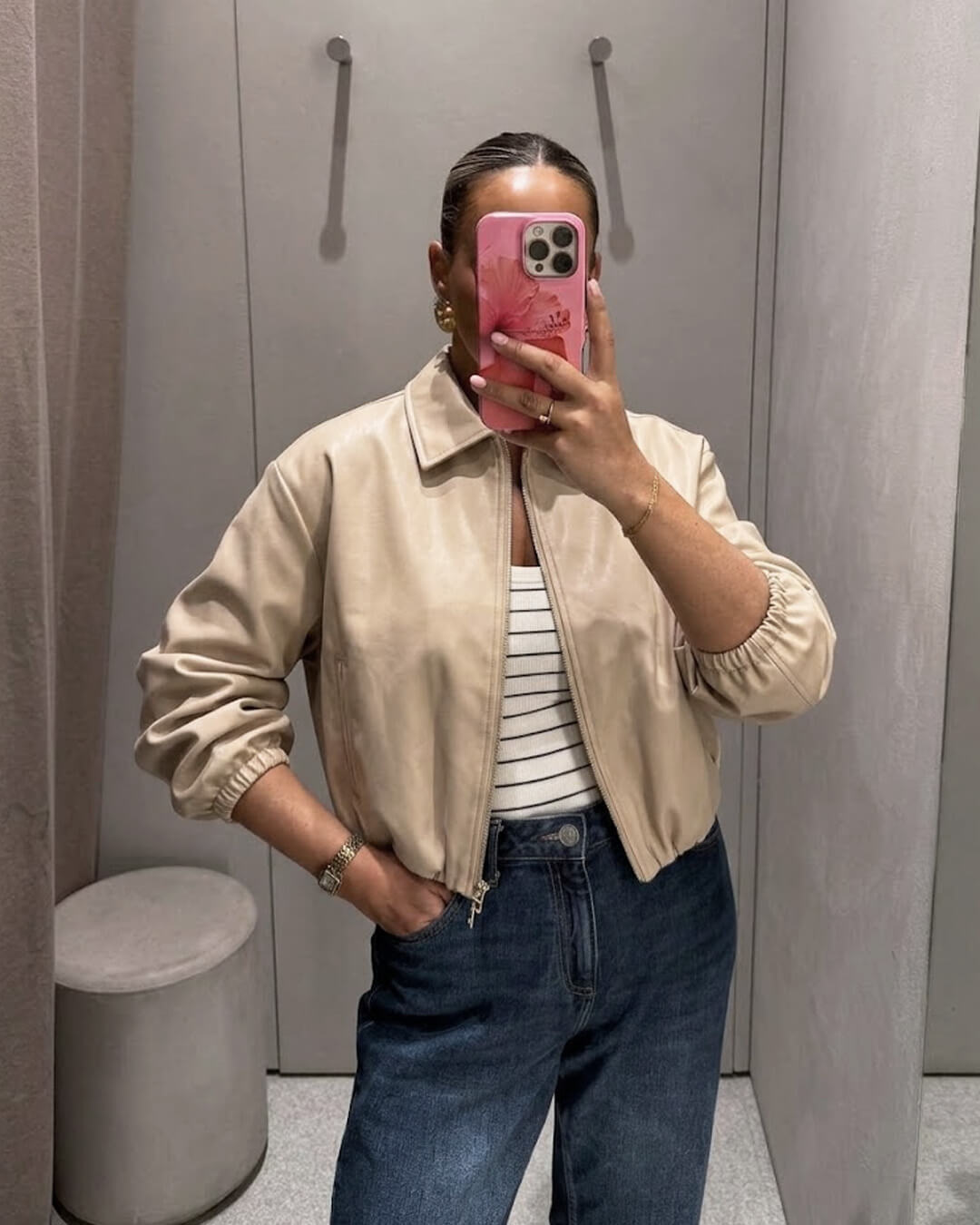 ZEYA - Hanna Puffed Bomber Jacket