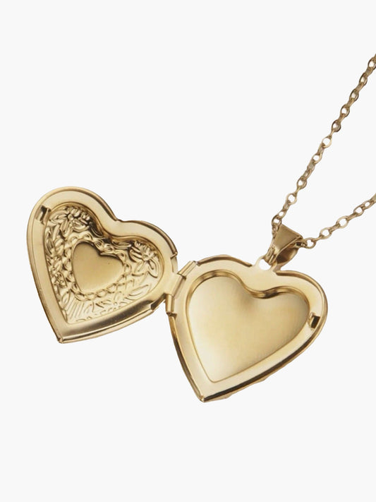 ZEYA - Heart Locket Necklace