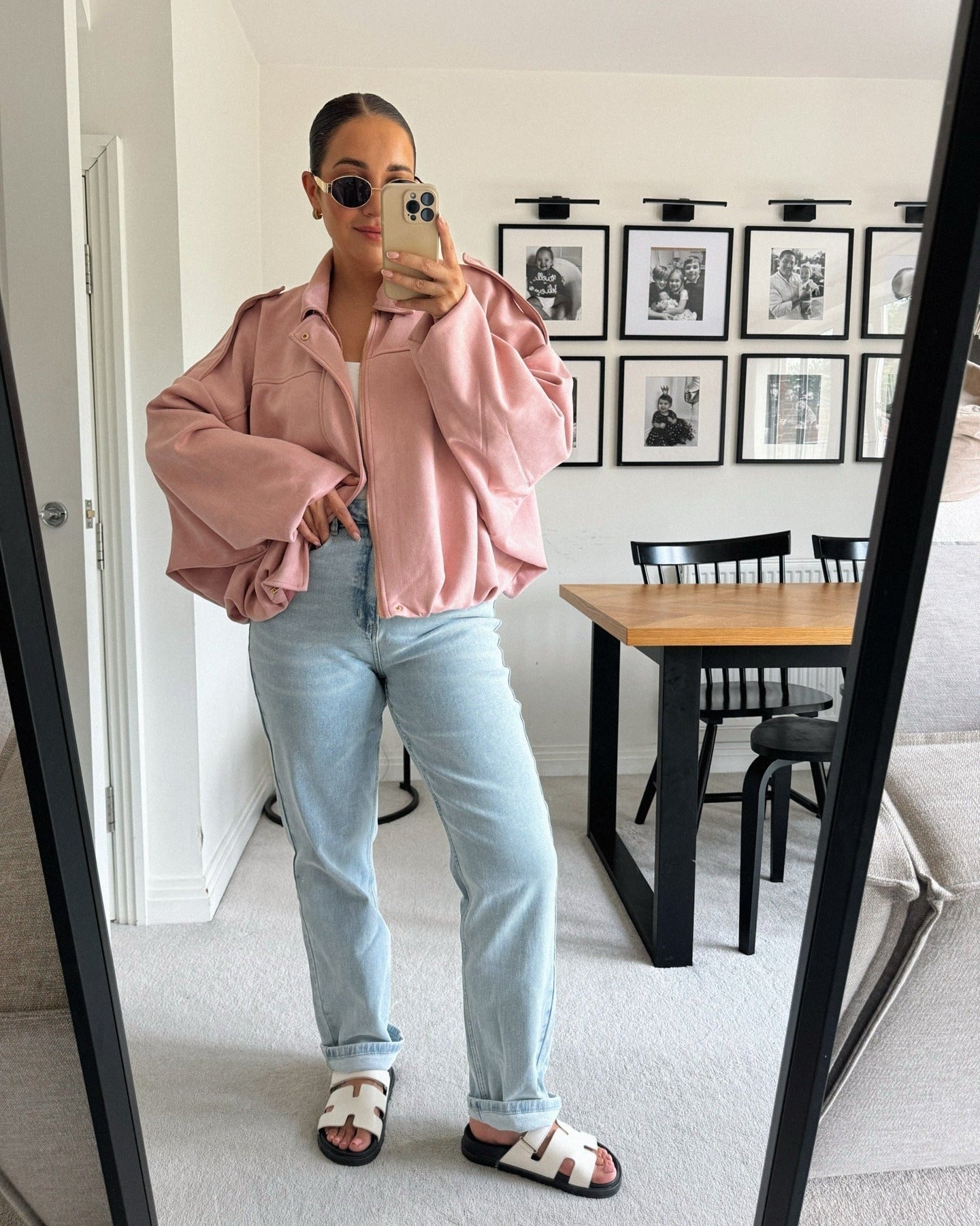 ZEYA - Helen Faux Suede Bomber Jacket