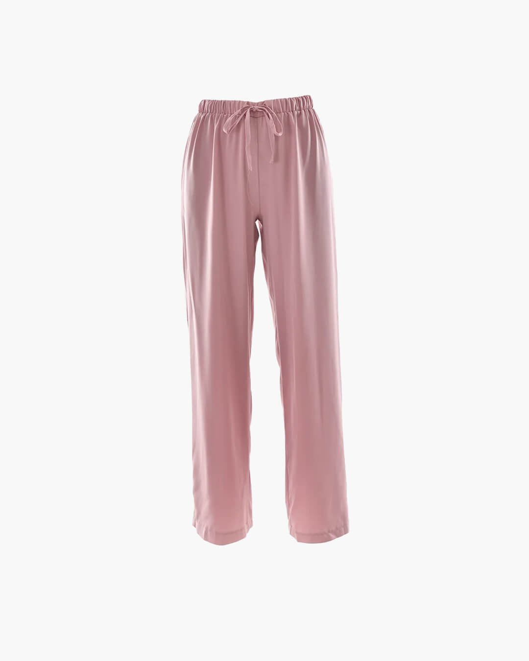 ZEYA - Henna High Waist Satin Wide Leg Trousers