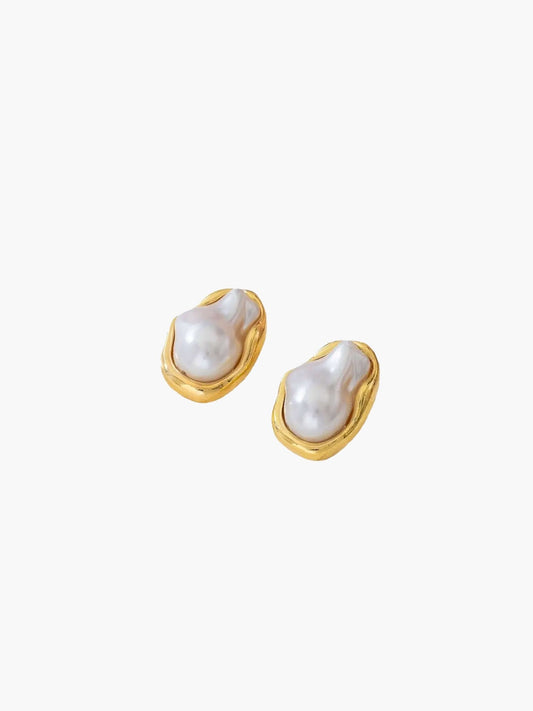 ZEYA - Ivy Vintage Pearl Earrings
