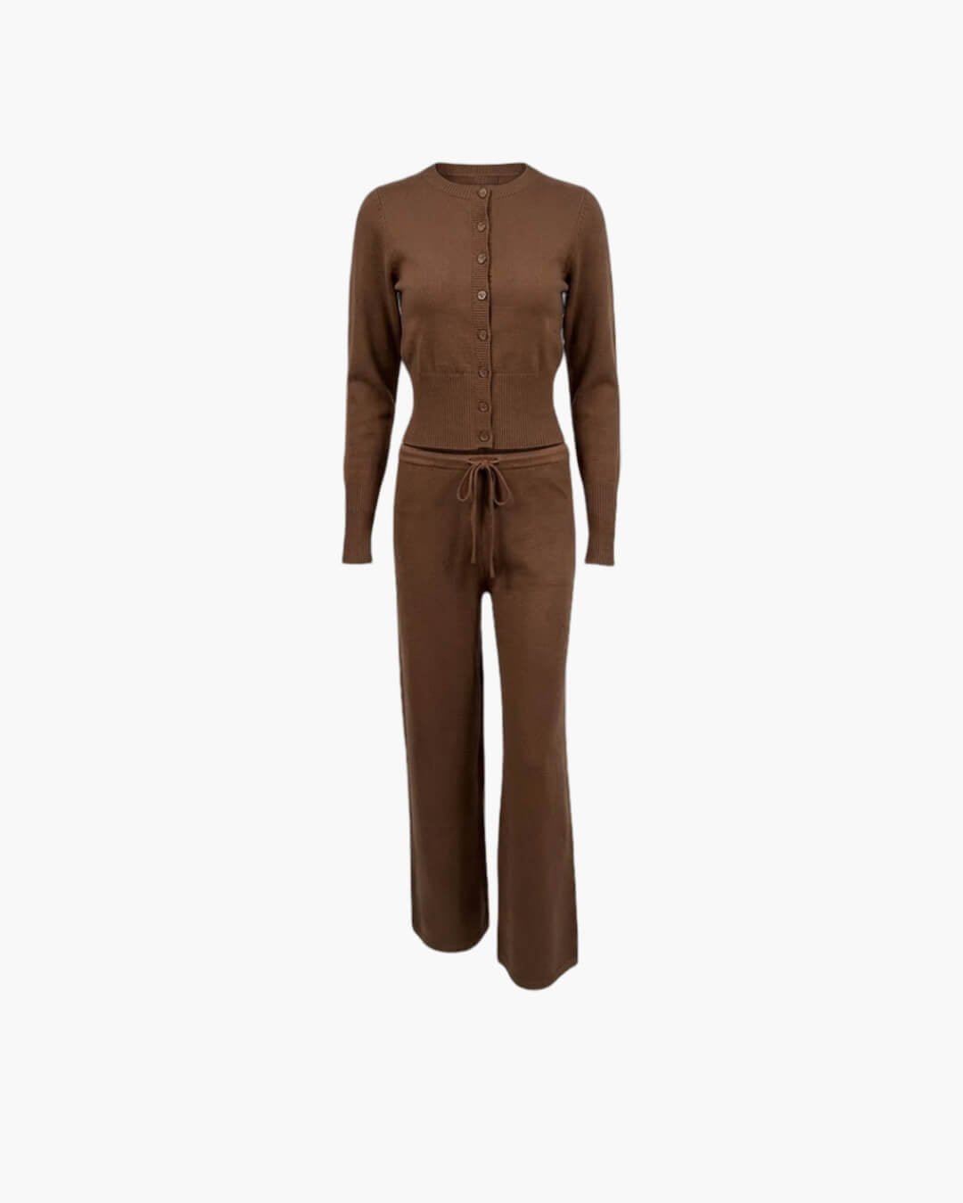 ZEYA - Jade Knitted Cardigan and Trousers Set