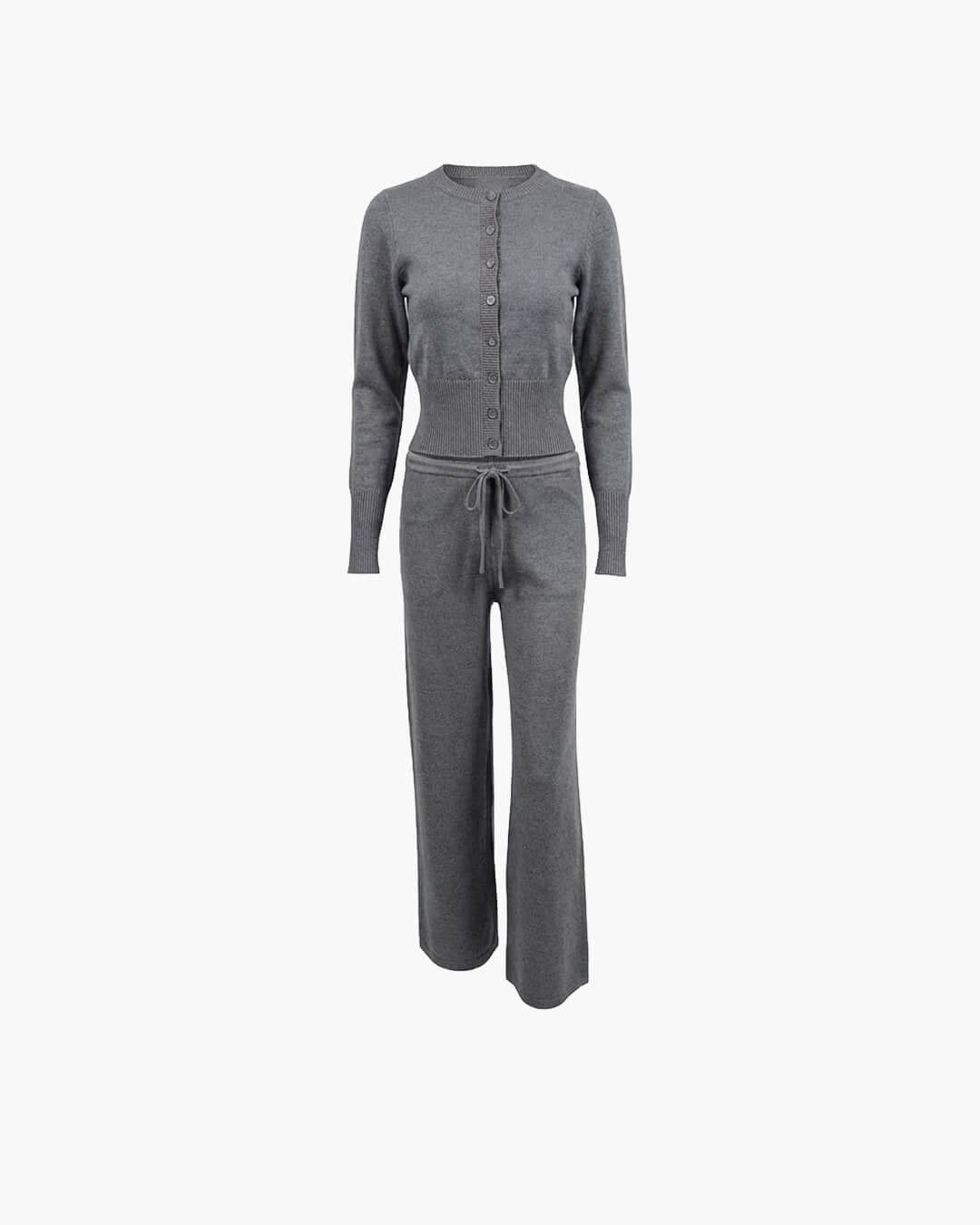 ZEYA - Jade Knitted Cardigan and Trousers Set