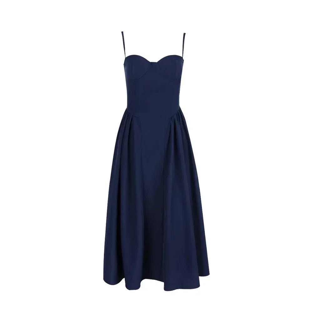 ZEYA - Jessica Sleeveless Strap Midi Dress