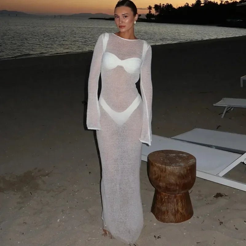ZEYA - Josephine Hollow - Out Knit Beach Dress