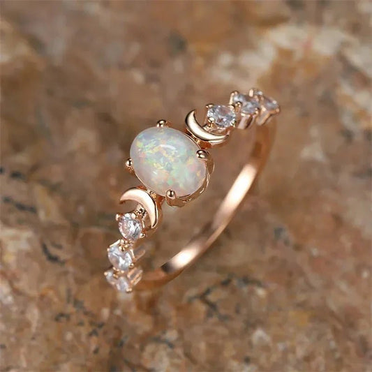 ZEYA - Jullie Natural Stone Ring