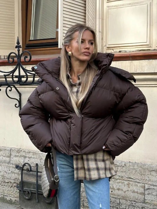 ZEYA - Kaia Short Hooded Puffer Jacket