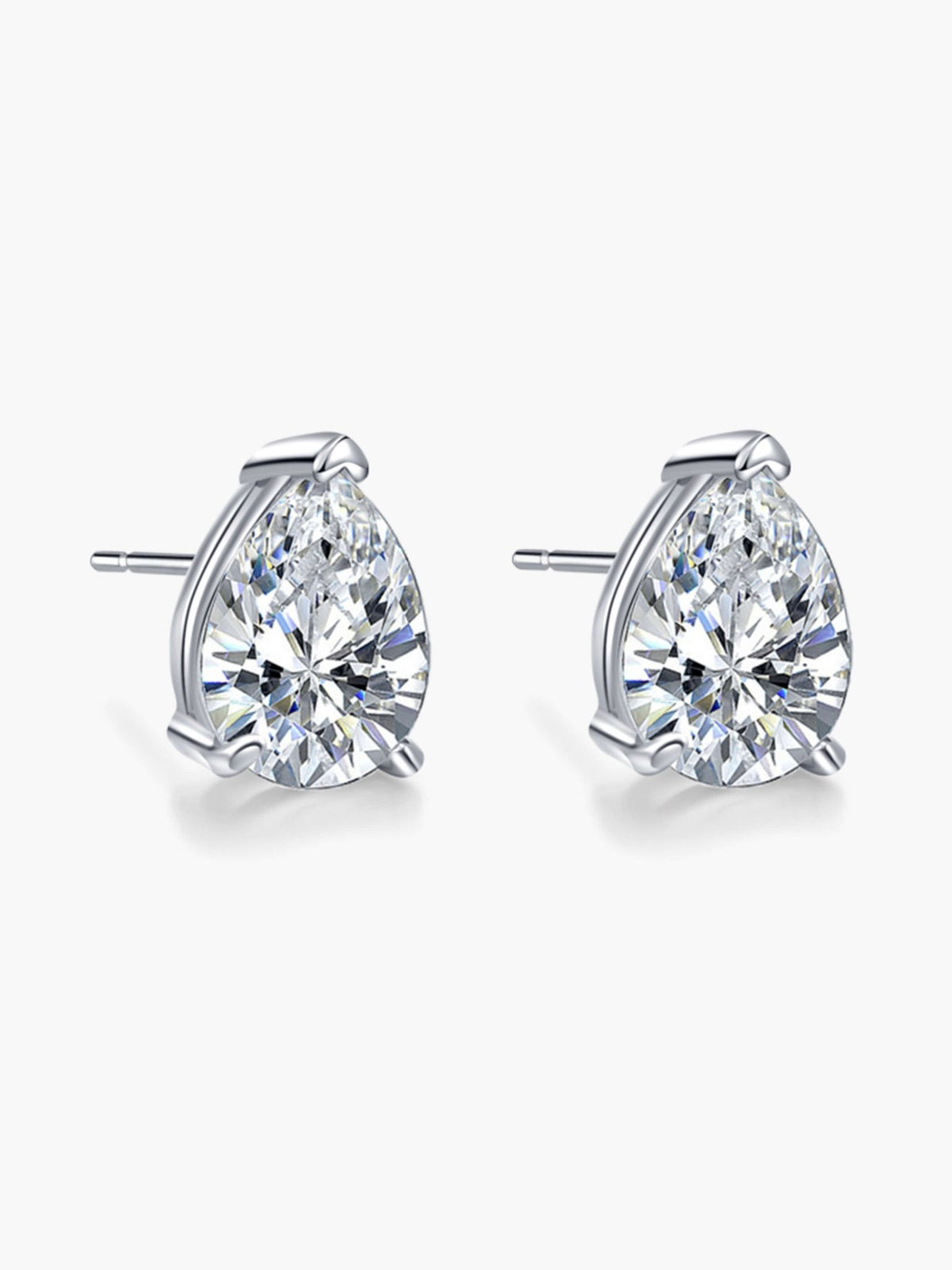ZEYA - Kath Pear Cut Zirconia Stud Earrings