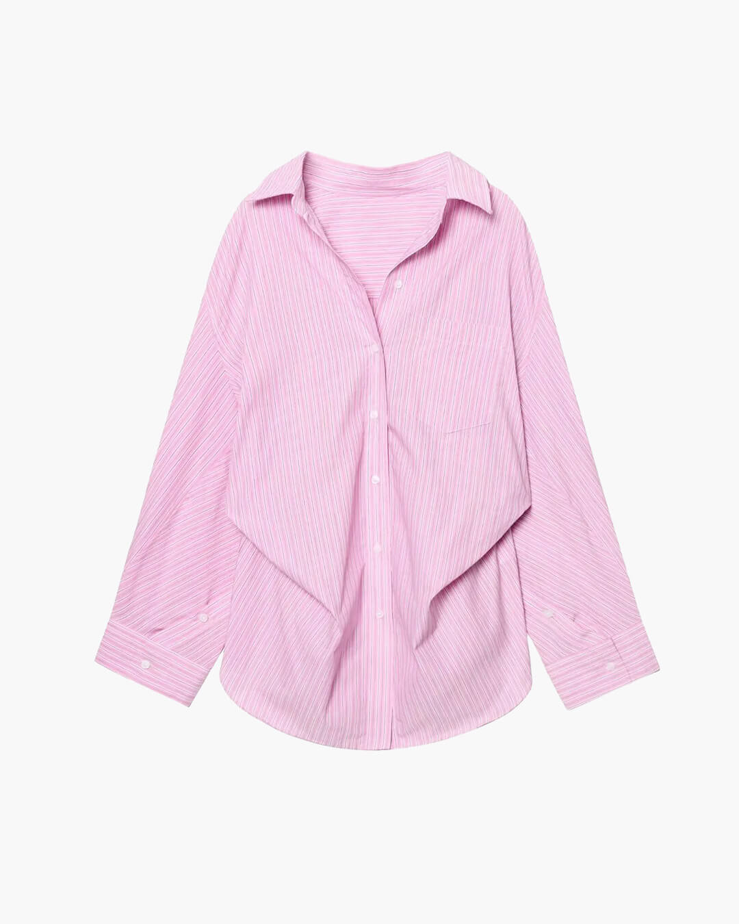 ZEYA - Kathy Bat Sleeve Striped Shirts