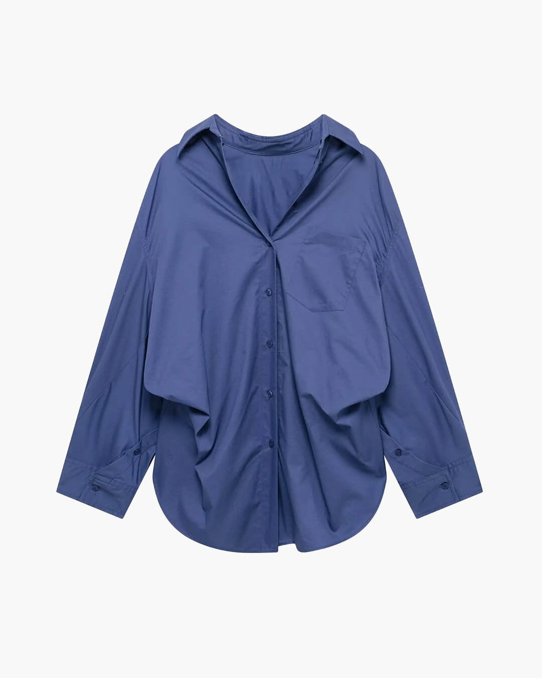 ZEYA - Kathy Bat Sleeve Striped Shirts