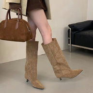 Kendall Knee High Suede Boots